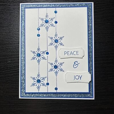 Iconic Imagery Snowflake Christmas Card